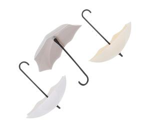 Abaodam 3pcs White Plastic Hamster Springboards Set for Small Pets, Wall-mounted Hamster Accessory to Promote Sports and Satisfy Natural Instincts in Pet Cage