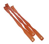 Abaodam 3pcs Wooden Back Scratcher Set for Men Women - Long Handle Bamboo Body Scratchers with Massage Tool - Manual Back Scratching Kit Suitable for Seniors and Home Use