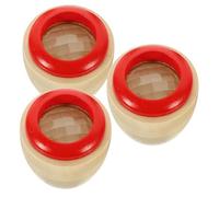 Abaodam 3pcs Wooden Kaleidoscope for Educational Plaything Lightweight and Portable Fun Kaleidoscope Experience for Boys for Imaginative Play Random Color