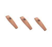 Abaodam 3pcs Wooden Kazoo Musical Instrument for All Ages Easy to Play Portable Design for Boys and Girls and Beginners for Fun Activities and Music Learning