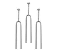 Abaodam 3pcs Yoshida Tuning Fork for Guitar Standard Tuning Forks A Tone Practical Tone Tuners for Music Instrument and Sound Therapy
