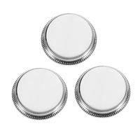 Abaodam 3pcs Zinc Alloy Trumpet Valve Finger Buttons Stylish Valve Caps Replacement for Improved Playing Fluency and Accurate Response Compact and Portable Design for Musicians