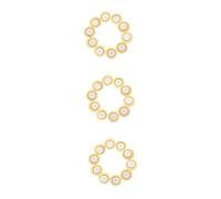 Abaodam 3sets 29mm Diameter Piezo Disc Guitar Accessory Piezo Diaphragm Brass Conductive for Acoustic Guitars Drums Mics 10pcs*3