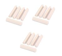 Abaodam 3sets Acoustic Guitar Nut Diy Kit Buffalo Bone Material Premium Saddle for String Instruments 5pcs*3