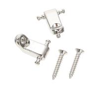 Abaodam 3sets Electric Guitar Accessories Guitar Replacement Parts Roller String Trees String Fixator Retainer
