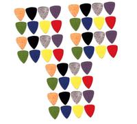 Abaodam 3sets Felt Ukulele Picks Medium Size Guitar Plectrums for Nylon Strings (grey) 16pcs*3