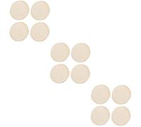 Abaodam 3sets Maternity Breast Pads Cotton Washable Breastfeeding Pads Leak Proof 60 Count 4pcs*3