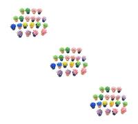 Abaodam 3sets Mini Succulent Plants Simulation Bonsai Decor Random Styles for DIY Dollhouse Miniature Garden Ornament and Creative Home Decoration 20pcs*3