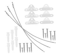 Abaodam 3sets Versatile Furniture Lifting Straps Home Furniture Anchor Kit Strong Capacity Easy Install Boy Girl Protection Secure Your