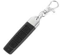 Abaodam 4-button Garage Door Remote Control Key Fob 433mhz to Use Plastic Keyless with Keychain for Convenient Garage Door Access