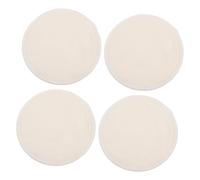 Abaodam 4 Pack Soft Bamboo Fiber Breastfeeding Pads 3-Layer Leak Proof Nursing Pads Reusable Washable for Mom's Comfort During Feeding