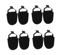 Abaodam 4 Pairs Bowling Shoe Cover Slider Wear Resistant Durable Bowling Accessories for Men Women Compact Space Saving Design Easy to Wash Reuse for Enhanced Stability Protection