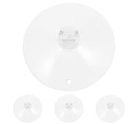 Abaodam 4 pcs Clear Guitar Support Suction Cups Replacement Rubber Suction Pads for Guitar Support Holder Portable Parts for Acoustic and Classical Instruments