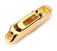 Abaodam 4 Pcs Heavy Duty Single String Bass Guitar Bridge Parts Zinc Alloy Easy Install
