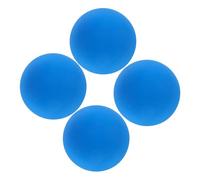 Abaodam 4 Pcs High Bouncing Squash Training Balls Blue Rubber Bounce Balls for Adults Lightweight for Reaction Reflex Development for Competition Training