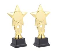 Abaodam 4 Pcs Sports Trophy Plastic for Competition Winners School Game Ceremony Prizes Durable Smooth Surface Encouragement Rewards