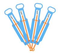 Abaodam 4 Sets Educational Spring Scale for Science Experiments Spring Balance Trigger Pull Scale Teaching Tool to Develop Skills and Analytical Thinking