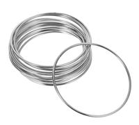 Abaodam 4 Sets Metal Linking Rings Set for Stage Trick Props Circus Skill Equipment for Party Trick Playthings Use Performance for Beginners
