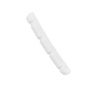 Abaodam 4 String Slotted Curved Real Bone Nut for String Bass Guitar Durable Ox Bone Saddle Bridge for Improved Sound Quality and Easy Installation