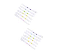 Abaodam 40pcs Boy Girl Diaper Strips Pins Elastic Diaper Fasteners Soft Material Adjustable