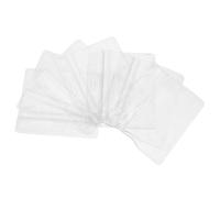 Abaodam 40pcs Cards Sleeve PVC Horizontal Badge Holder Protective Easy to Use for Schools and Shopping Malls Suitable for Nurses and Doctors