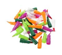Abaodam 40Pcs Glow the Dark Halloween Witch Nails Spooky Cosplay Finger Props Fake Claws for Halloween Parties Haunted Houses and Scary Decorations