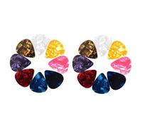 Abaodam 40pcs Guitar Picks Celluloid Picks Thin Light Plectrums for Ukulele Champion