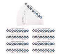 Abaodam 40pcs Humidity Indicator Cards with 9 Spots for PCB and Humidity Sensitive Components Paper Moisture Detector Paper for Visual Status Verification in PCB Assembly and Critical