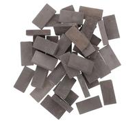 Abaodam 40pcs Miniature Grey Bricks for DIY Landscaping Realistic Fake Bricks for Turtle Tanks Micro Garden Decor Easy to Install for Craft Projects