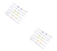 Abaodam 40pcs Nappy Pins Diaper Strips Elastic Diaper Tape Newborn Reusable Nappies Adjustable Fasteners