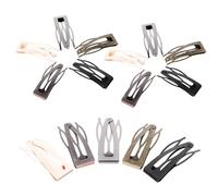 Abaodam 40pcs Snap Hair Clips Hair Styling Tool Metal Fashion Elegant Creative Design Make Beautiful Hairstyles Stay Very Well Women for Banquet and Different Occasions