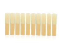 Abaodam 40pcs Soprano Saxophone Reeds Thinner Reed Tip for Saxophone Suitable for Sax Players