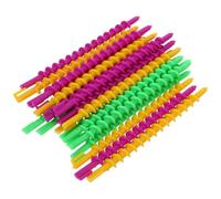 Abaodam 40pcs Spiral Curlers Perm Rods Abs Material Prevent Damage Create Curly Hairstyles Hairdressing Tool for Long Hair Styling