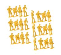 Abaodam 45pcs Miniature Engineering Worker Figurines with Tool Models Realistic Construction Man Scale People Set for DIY Scene Layout and Creative Play gift for for for for for for