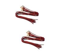 Abaodam 48pcs Alloy Guitar Piezo Pickup Coil Line for Acoustic Guitar Piezo Pickup Compatible Ukulele and Mandolin for Banjo and Violin Use