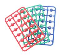 Abaodam 49pcs Colored Lottery Balls with Clear Numbers Fall-resistant Raffle Game Props for Bingo and Party Activities Portable Mini Balls for Entertainment