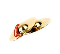Abaodam 4pairs Finger Cymbals Musical Instrument Cymbals for Professional Drum Boys and Girls