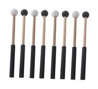 Abaodam 4pairs Tongue Drum Mallet Stage Drumsticks Percussion Drum Mallets for Music Instrument Use in Stage Performance