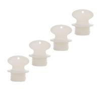 Abaodam 4pcs 28.5mm Hot Water Bottle Plugs Replacement Caps Leakproof Plastic Stoppers for Hot Water Sack Sealing Reusable for Home and Office Use