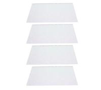 Abaodam 4pcs Acrylic Holographic Nail Display Board Lightweight High Transparency Photography Prop for Nail Art Sample Presentation On-the-go Studio-free Backdrop