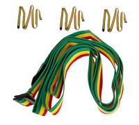 Abaodam 4pcs Adjustable Nylon African Drum Straps Djembe Shoulder Belt Sling with Excellent Load Bearing Capacity and Durability for Marching Band and Travel Use