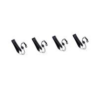 Abaodam 4pcs Adjustable Saxophone Strap for Soprano Alto Tenor Durable Leather Shoulder Belt Easy Buckle