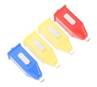 Abaodam 4pcs Anti Blue Light Test Lamp with Creative Plastic Design for Glasses Detection Light Protecting Eyes from Blue Ray for Eyewear Testing Random Color