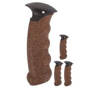 Abaodam 4Pcs Anti-skid Replacement Cane Grips for Trekking Poles and Skiing Sticks Ergonomic Soft Cork Handles Compatible with Hiking Walking Sticks Comfortable Non-slip Hand Grips for