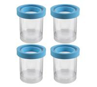 Abaodam 4Pcs Aquarium Fish Breeding Box Large Blue Floating Hatchery Incubator with Isolation Mesh for Guppy Fry Betta Shrimp Tank Divider Accessory