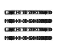 Abaodam 4Pcs Aquarium Heater Protective Case 38Cm Detachable Plastic Guard for Submersible Fish Tank Heaters Diameter Up to 2.8Cm Suitable for Tropical and Freshwater Tanks