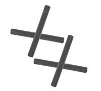 Abaodam 4pcs Basketball Training Rods, Basketball Blocking Rods, Pearl Cotton, Black, Portable Defence Simulation Tool for Ball Handling Practice, Players, Team Skill Training Outdoors