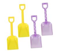 Abaodam 4pcs Beach Party Sand Toys Plastic Set for Toddlers with Handle Outdoor Sand Scoop Tools for Digging
