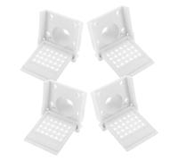 Abaodam 4pcs Beehive Entrance Reducer Plastic Escape Device for Hive Security Easy Installation Beekeeping Supplies for Optimal Ventilation and Bee Containment
