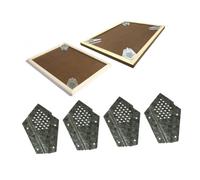 Abaodam 4pcs Beehive Inner Cover Anti-escape Corners Beekeeping Accessory Tool Safe Practical for Hive Management